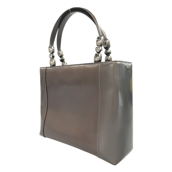 Dior 2way  Christian Bag Tote Enamel - Picture 1 of 8